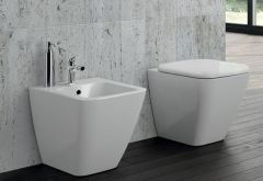 Geberit Icon Square Rimfree sanitari a pavimento