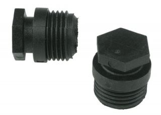 Henco tappo nero 1/2" maschio