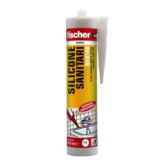 Fischer silicone sanitari neutro bianco